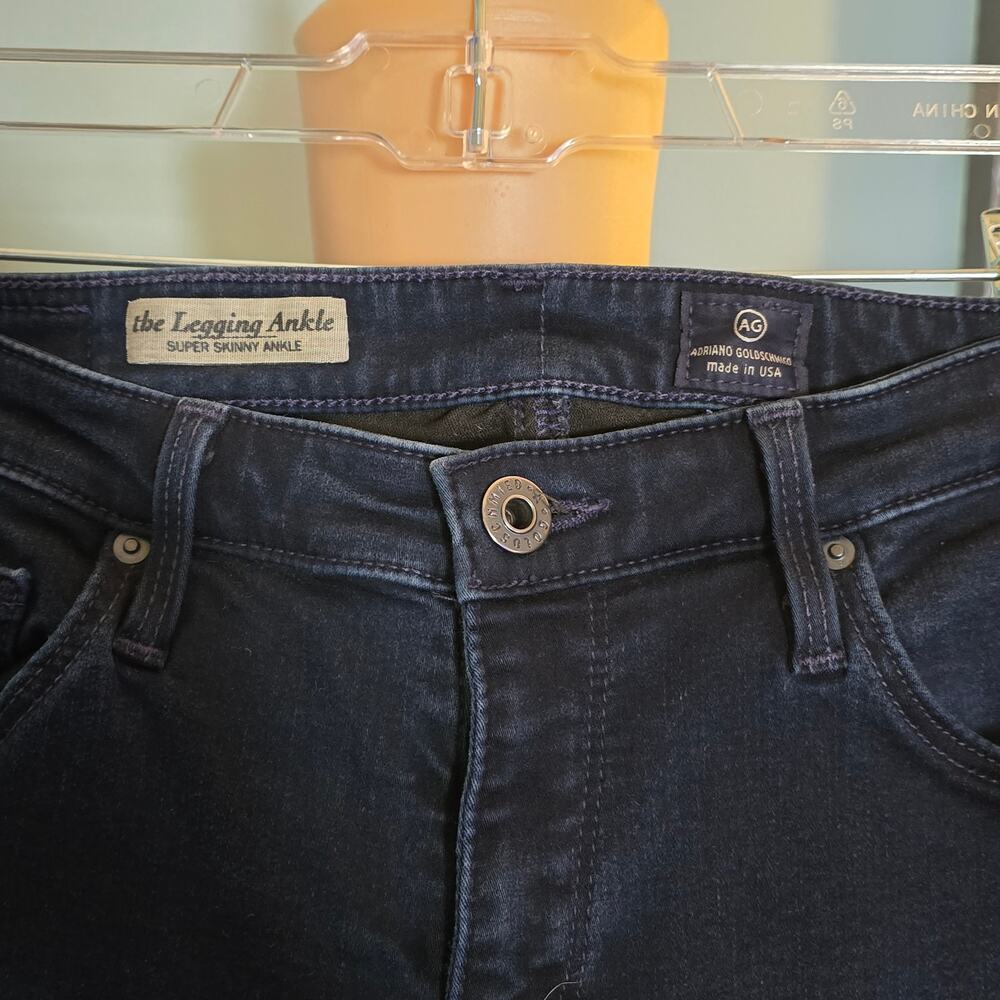 AG The Legging Super Skinny Ankle Jeans Dark Wash 28 NWOT - Picture 7 of 7